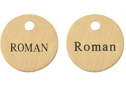 1'' Round Halter Tag