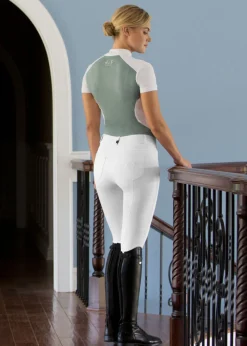 B Vertigo Ladies’ Kimberley Knee-Patch Breech with Leather Patches