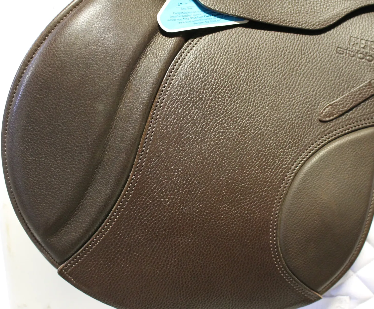 Bates Luxe Leather Dressage Webbers