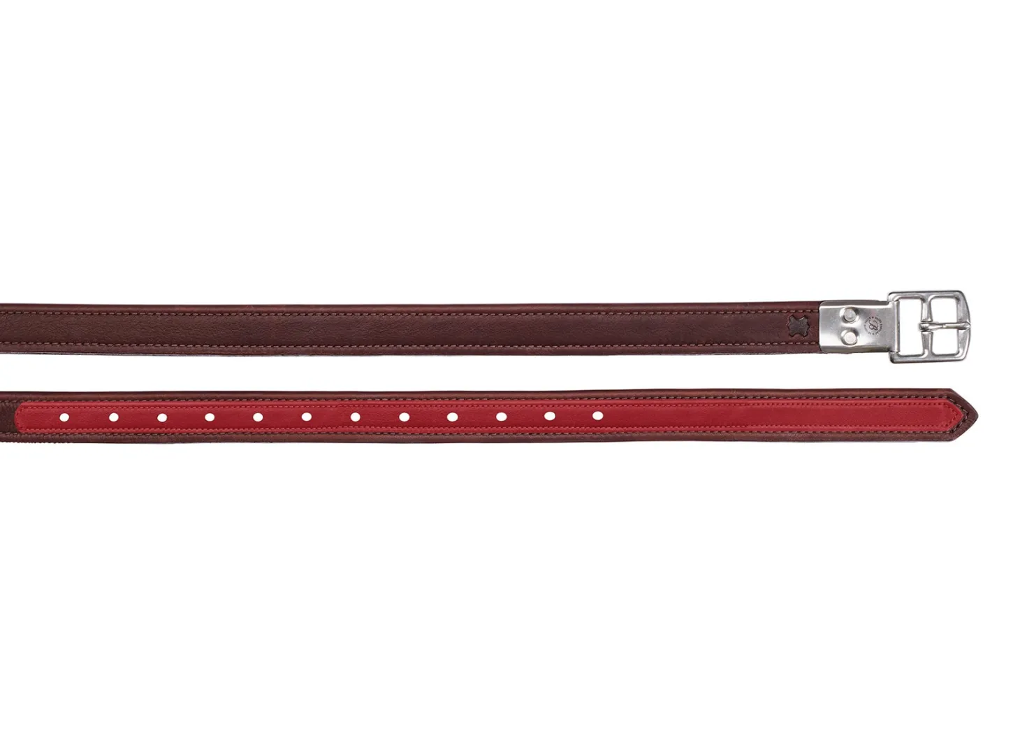 Bates Two-Tone Luxe Stirrup Leathers