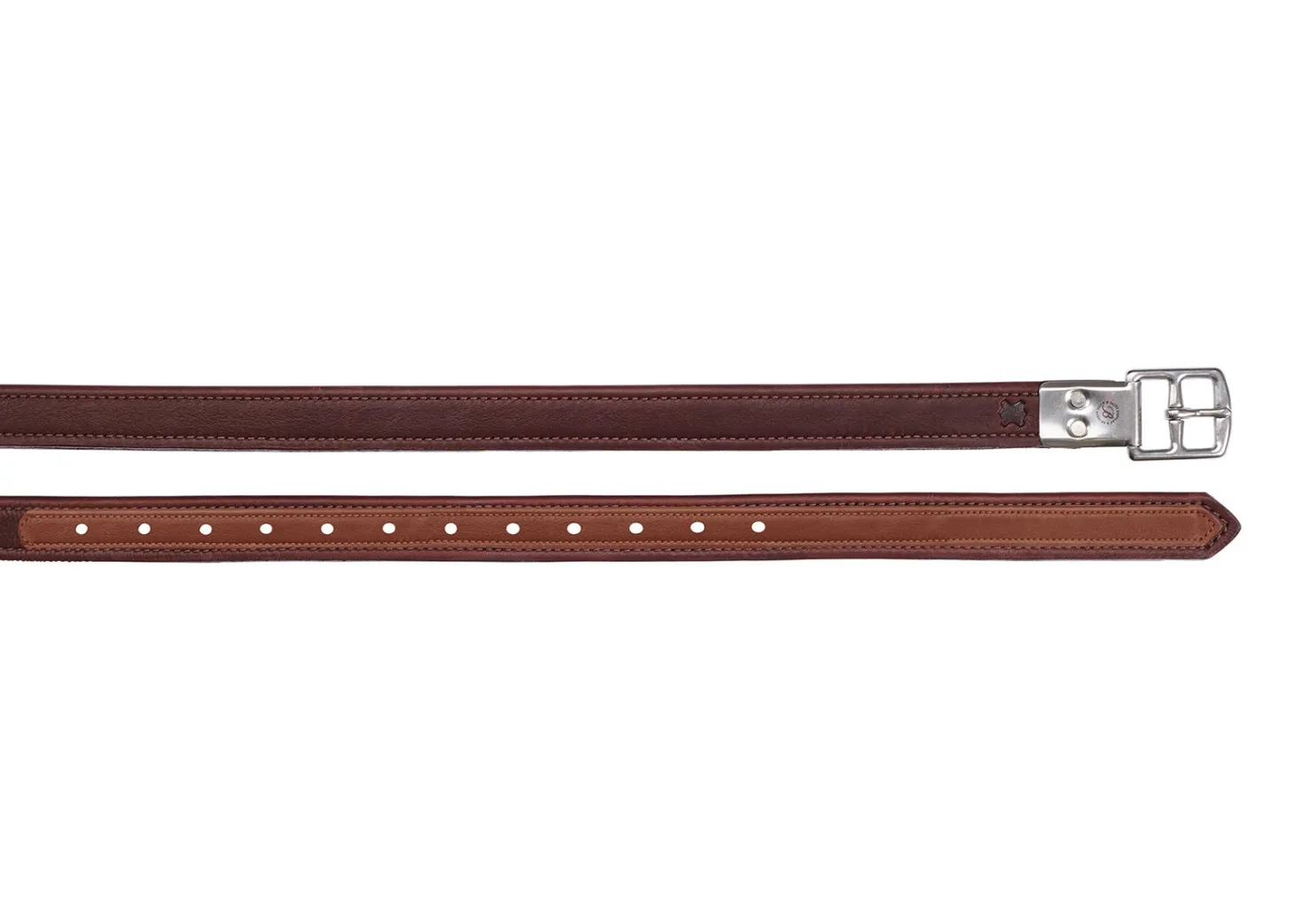 Bates Two-Tone Luxe Stirrup Leathers