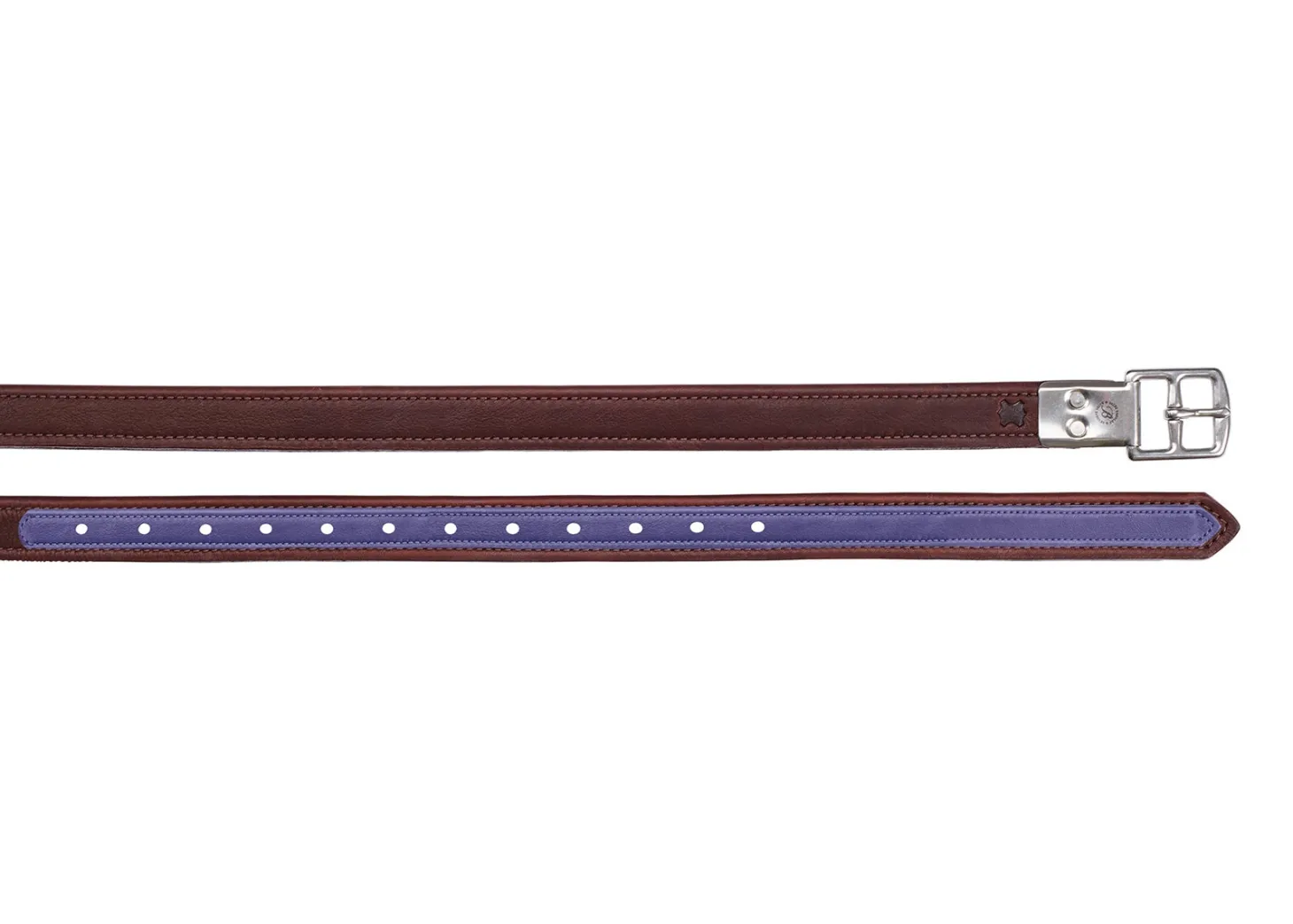 Bates Two-Tone Luxe Stirrup Leathers