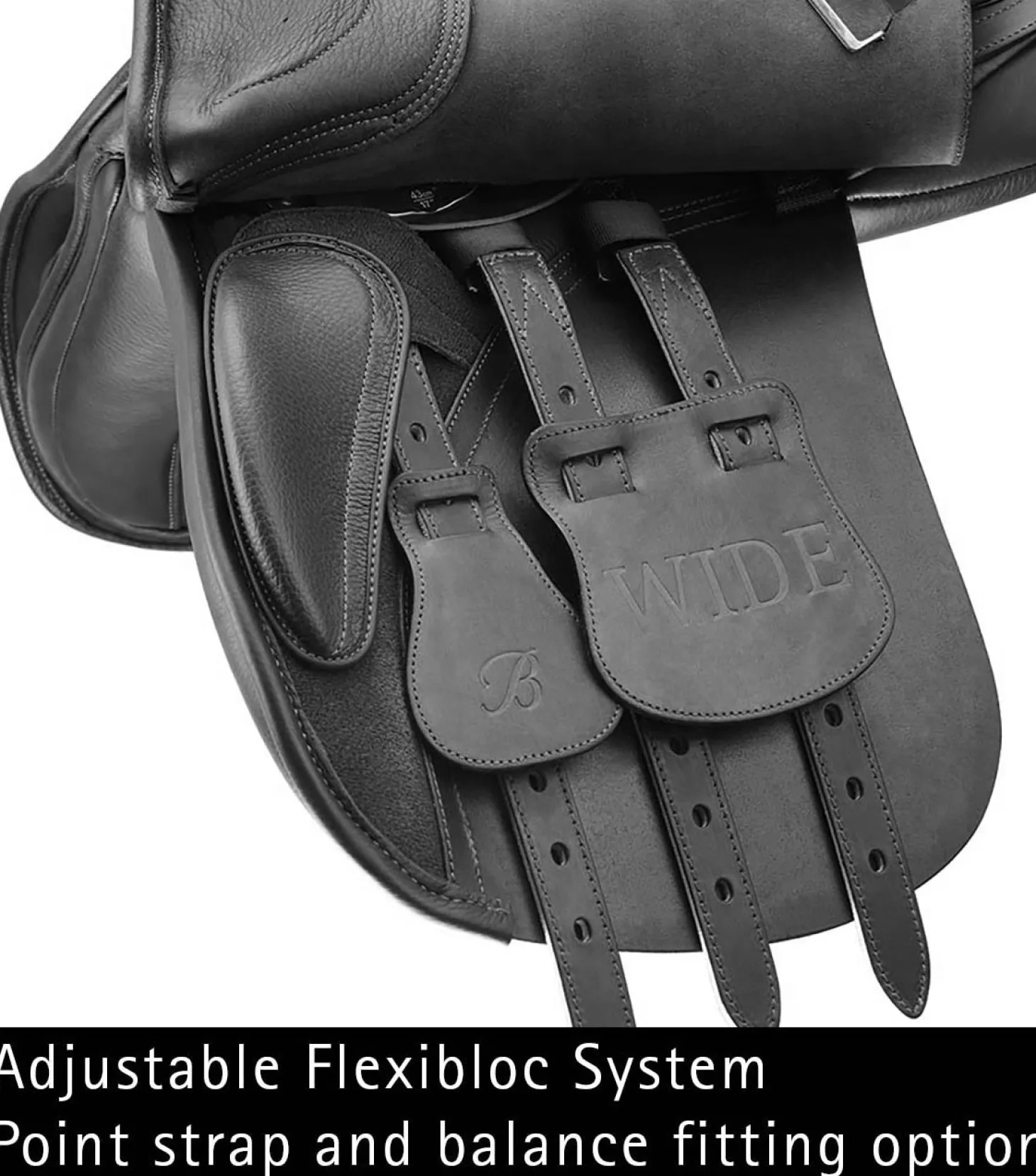 Bates Wide All-Purpose Saddle