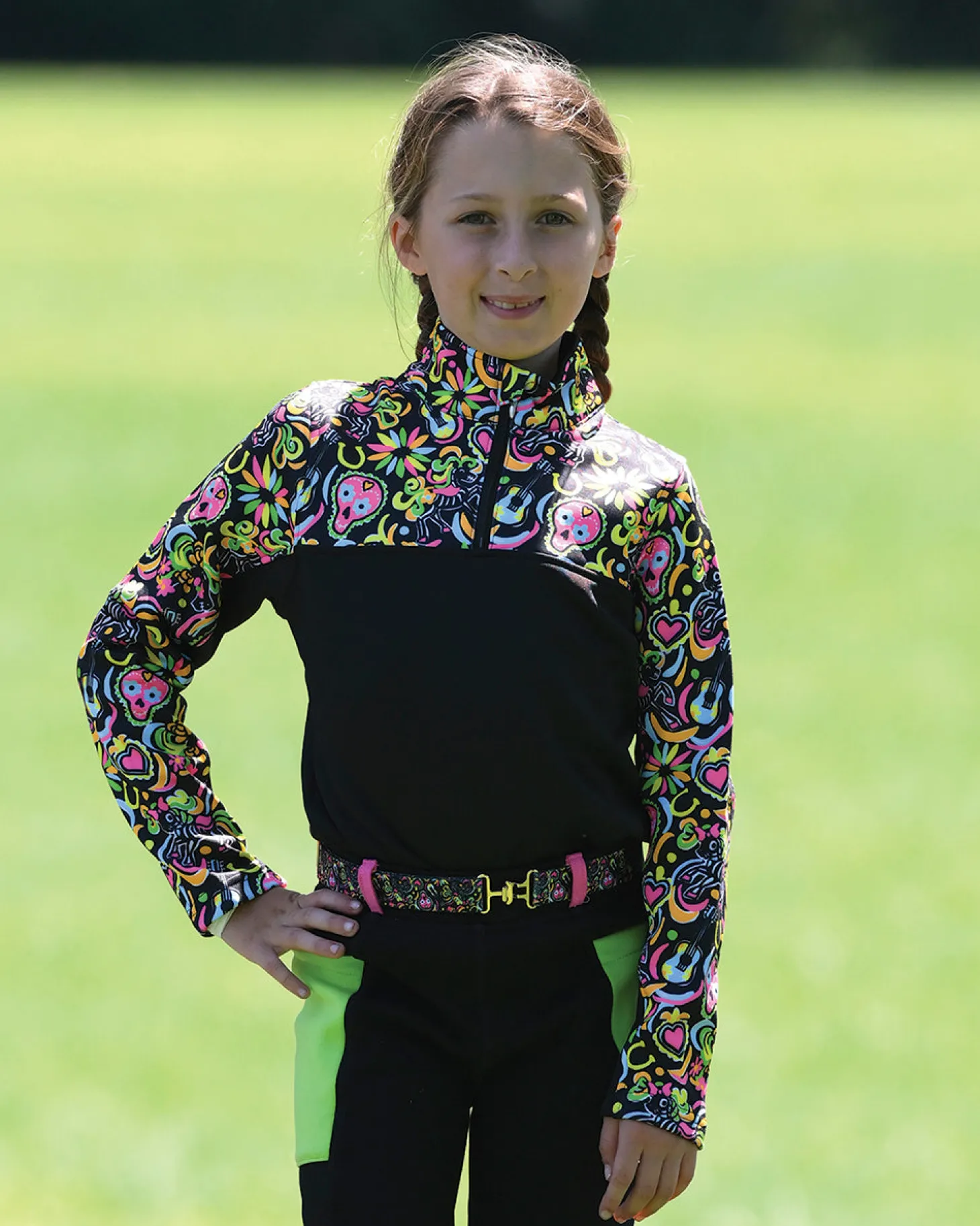 Belle & Bow Equestrian Children’s Fleece Pullover