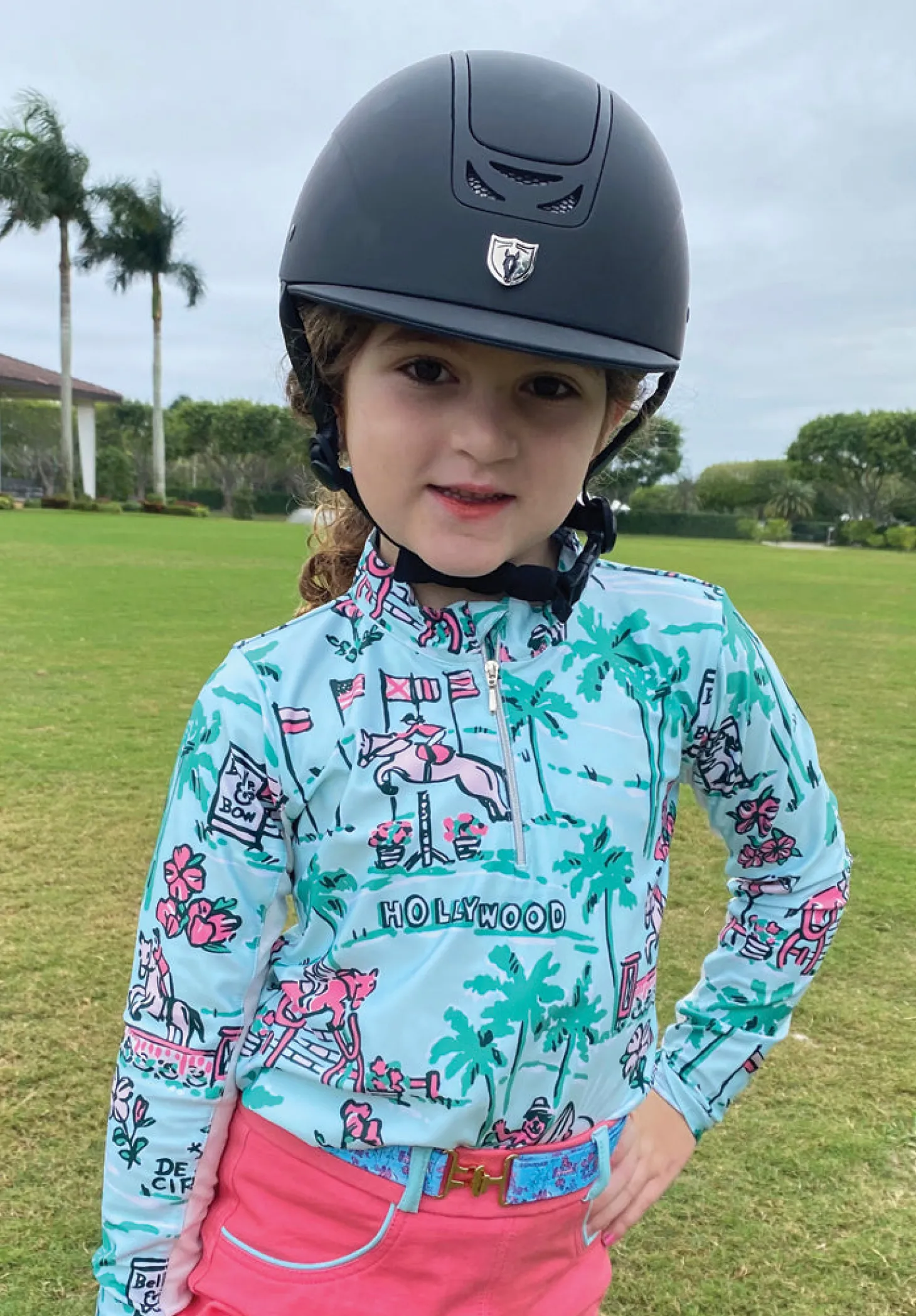 Belle & Bow Equestrian Children’s Long Sleeve Sun Shirt