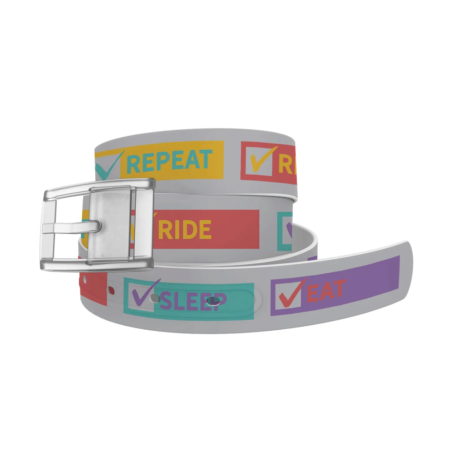 C4 Pattern Belt with Buckle