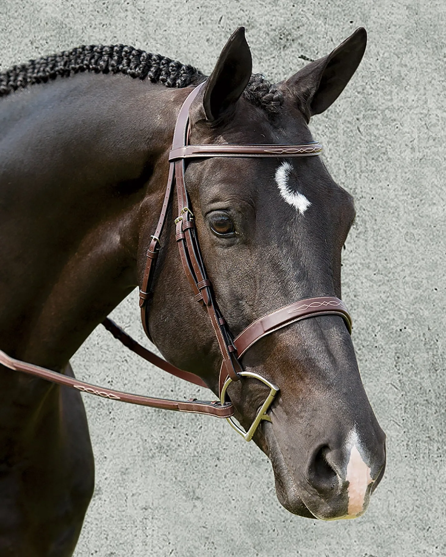 Dy'on® Wide Nose Hunter Bridle