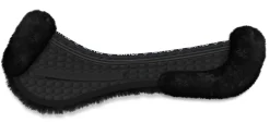 E.A. Mattes Platinum EWWA Sheepskin All-Purpose Correction Half Pad with Rear Trim