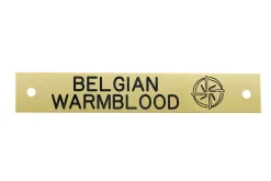 Engraved Breed Logo