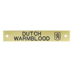 Engraved Breed Logo