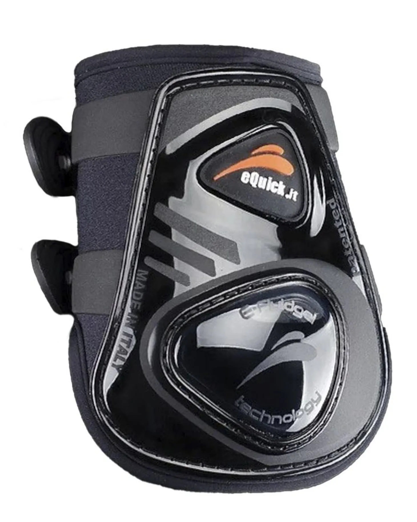 eQuick eShock Legend Rear Boots with Pin Fasteners