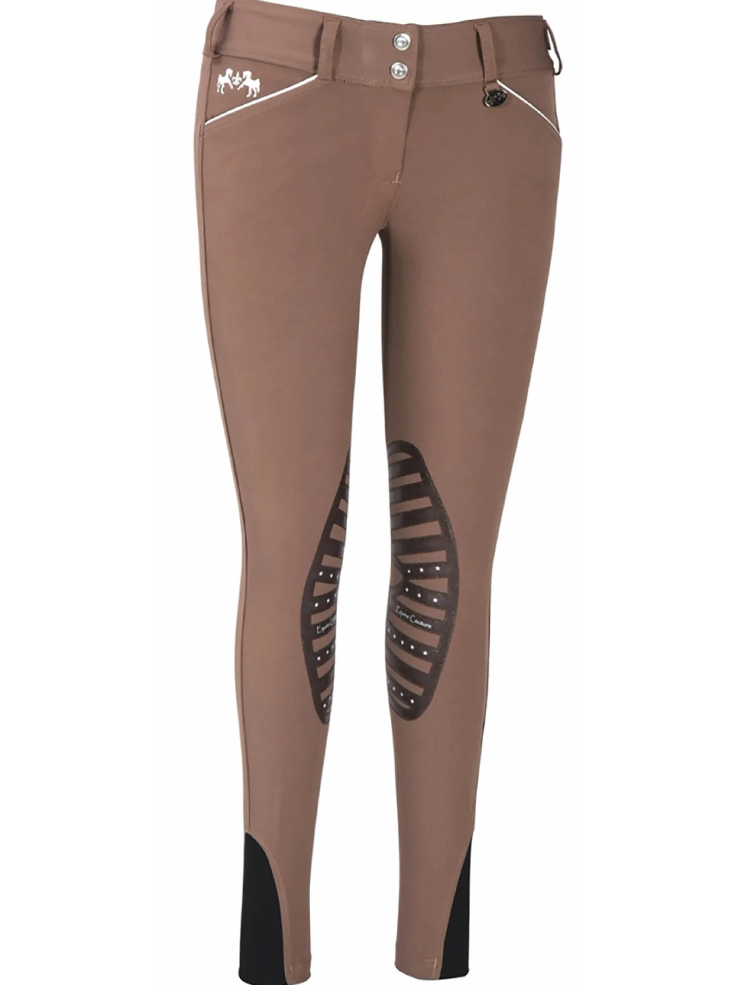 Equine Couture™ Ladies' Brittni Silicone Knee-Patch Breech