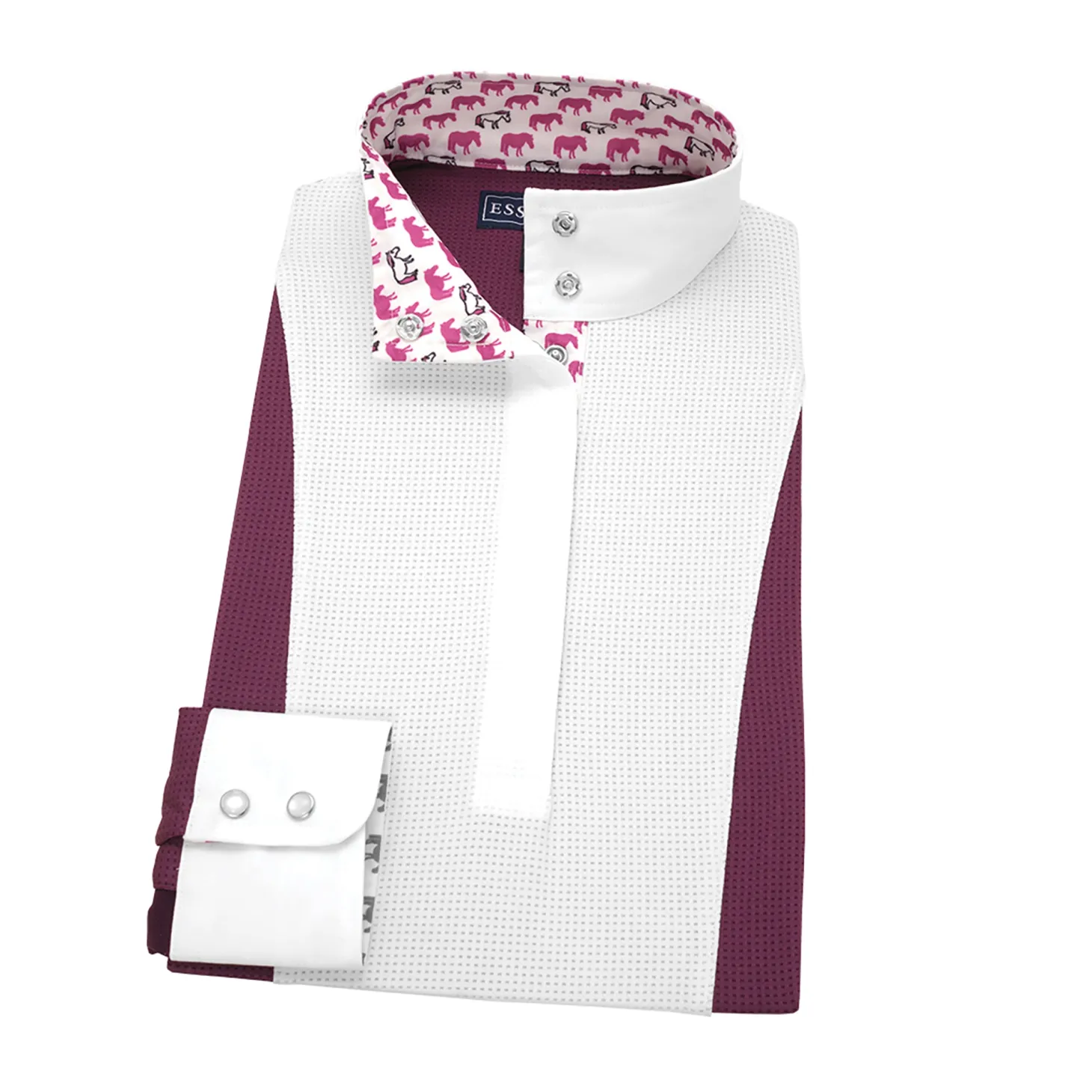 Essex Classics Girls’ Performance Long Sleeve Show Shirt