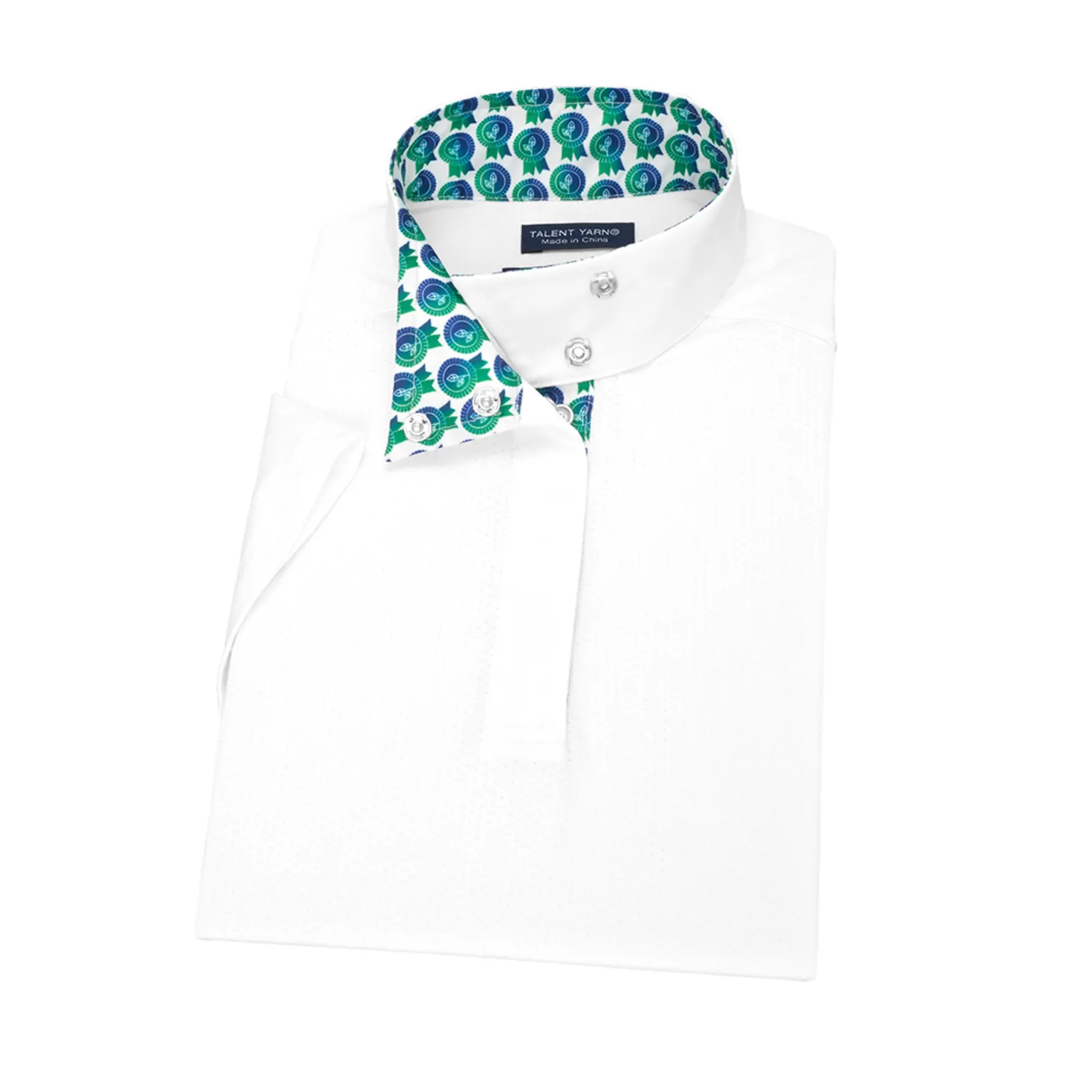 Essex Classics Girls’ Talent Yarn Short Sleeve Show Shirt
