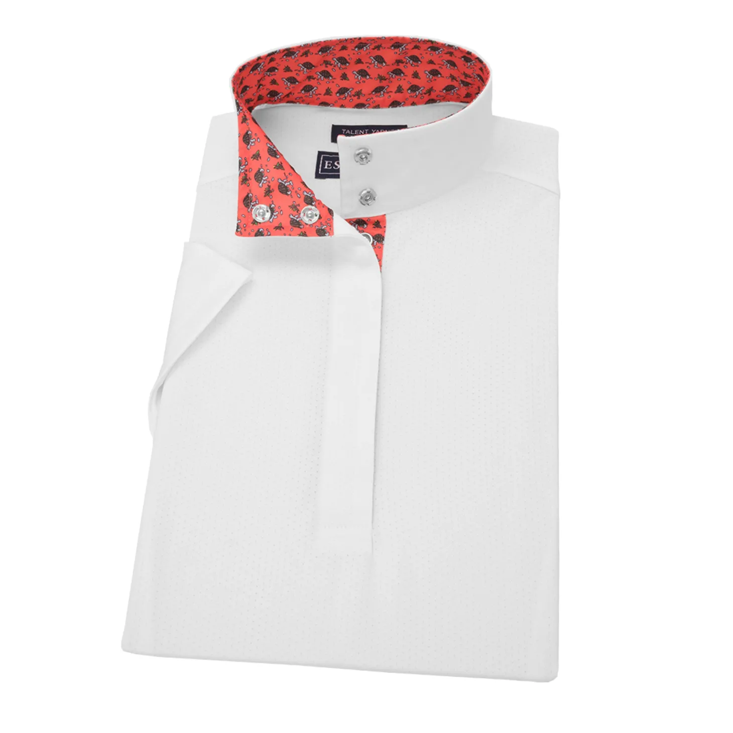 Essex Classics Ladies’ Talent Yarn® Straight Collar Short Sleeve Show Shirt