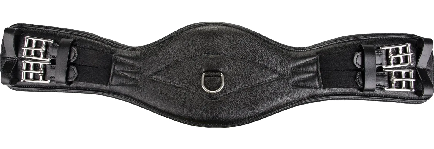 Flex Rider® Curved Leather Dressage Girth
