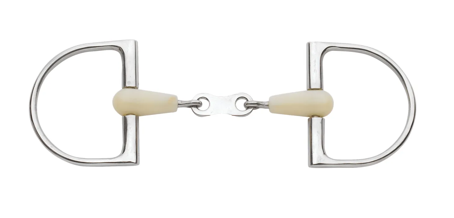 Happy Mouth Bits® French Link King Hunter D-Ring Pro Bit
