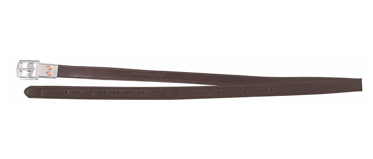 Henri de Rivel Triple Covered Grippy Close Contact Stirrup Leathers