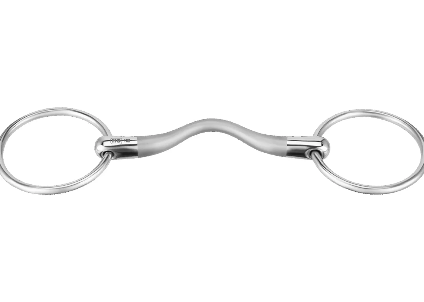 Herm Sprenger® Satinox Mullen Mouth Loose Ring Bit with 14mm Mouth