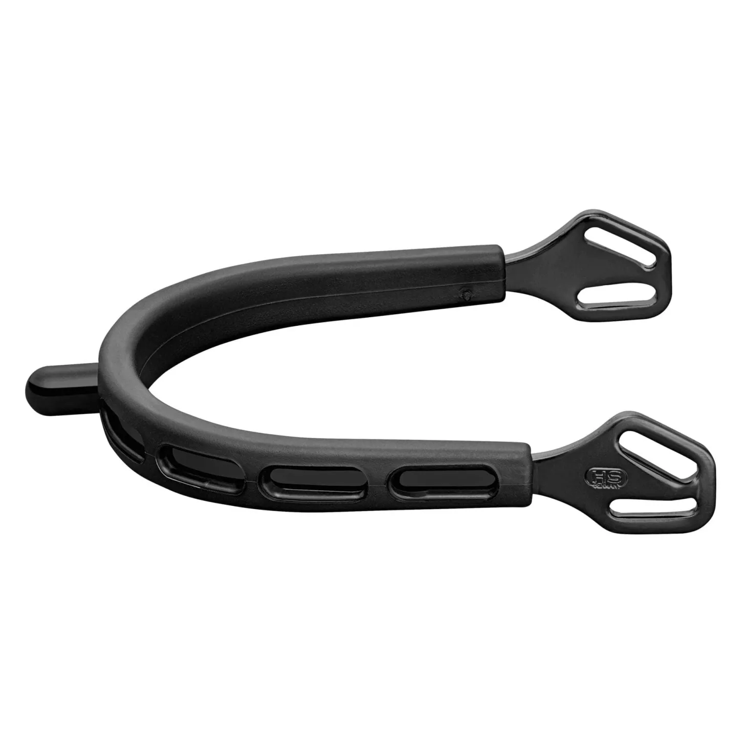 Herm Sprenger® Ultra Fit Extra Grip Black Knob Spurs
