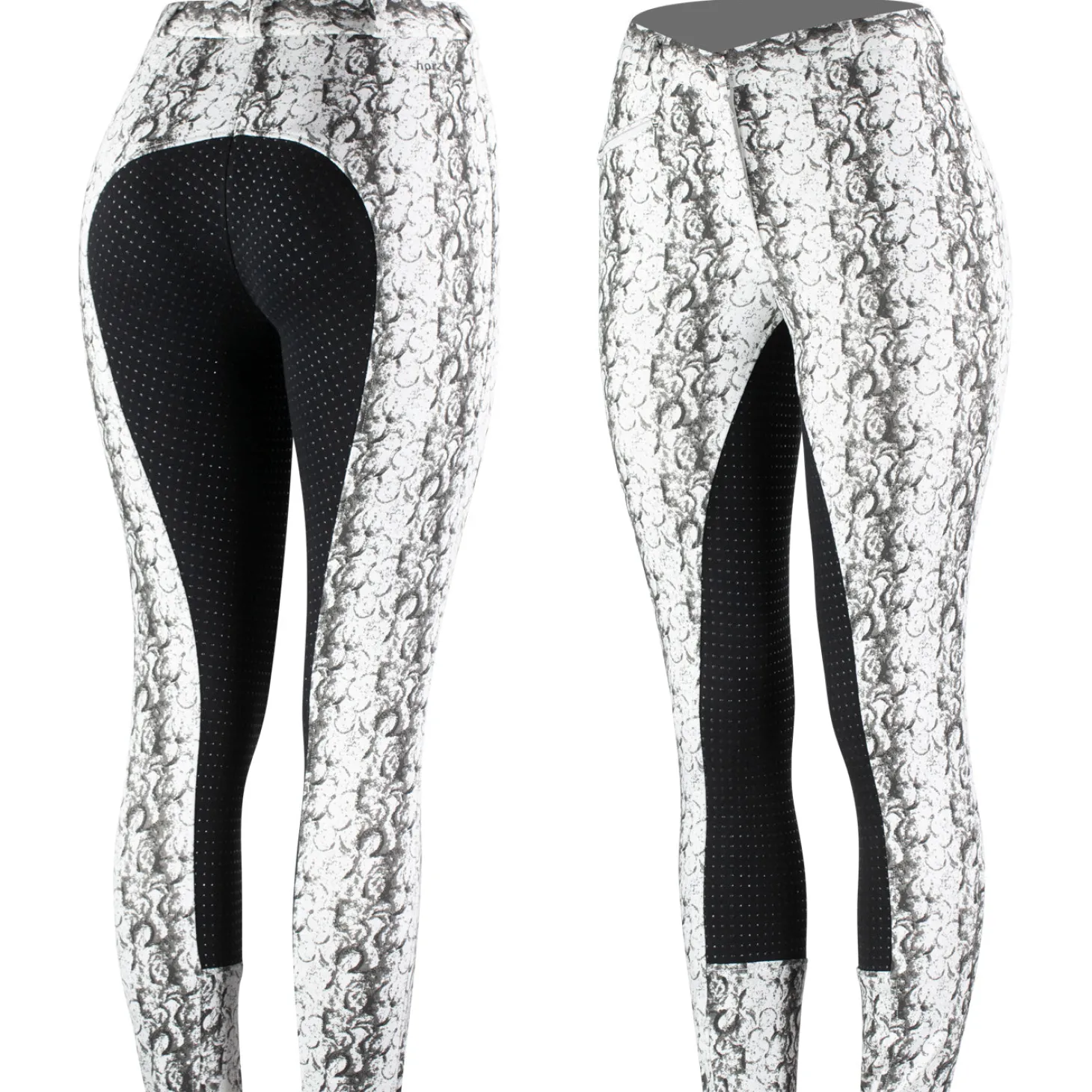 Horze Ladies' Active Silicone Full-Seat Breech