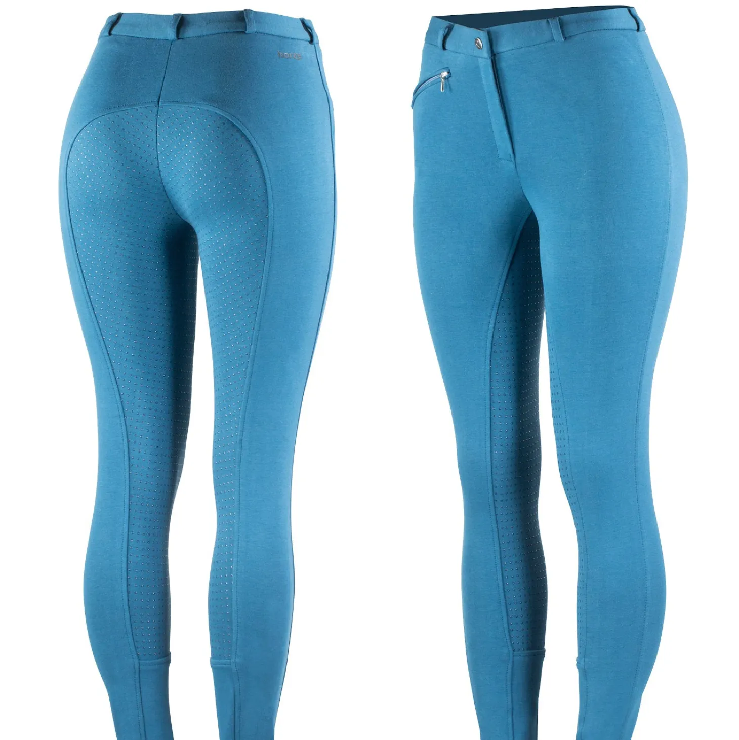 Horze Ladies' Active Silicone Full-Seat Breech