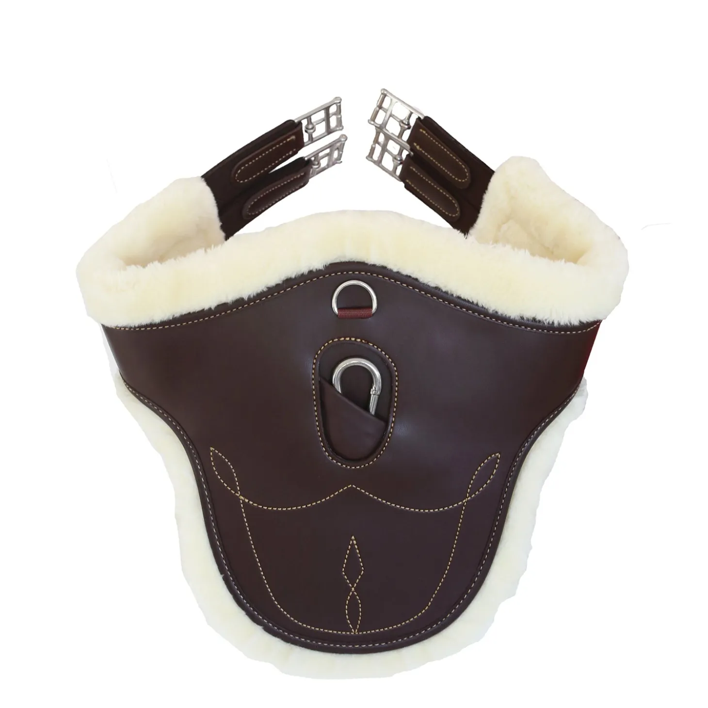 Kentucky Horsewear Vegan Sheepskin Stud Girth