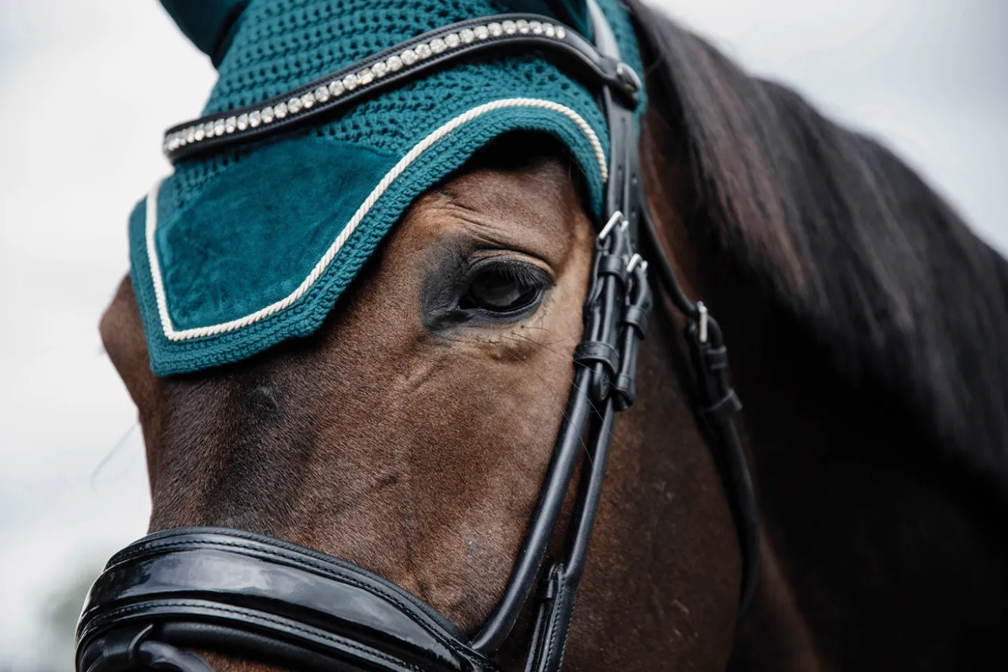 Kentucky Horsewear Wellington Velvet Fly Veil
