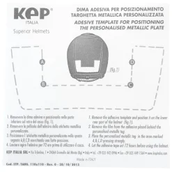 KEP Italia® Engraved Name Tag