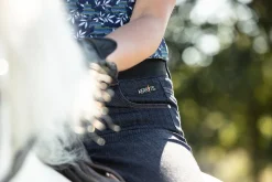 Kerrits Kids’ Stretch Denim Knee-Patch Breech