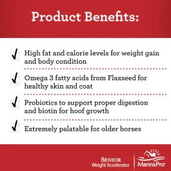 Manna Pro® Senior Weight Accelerator