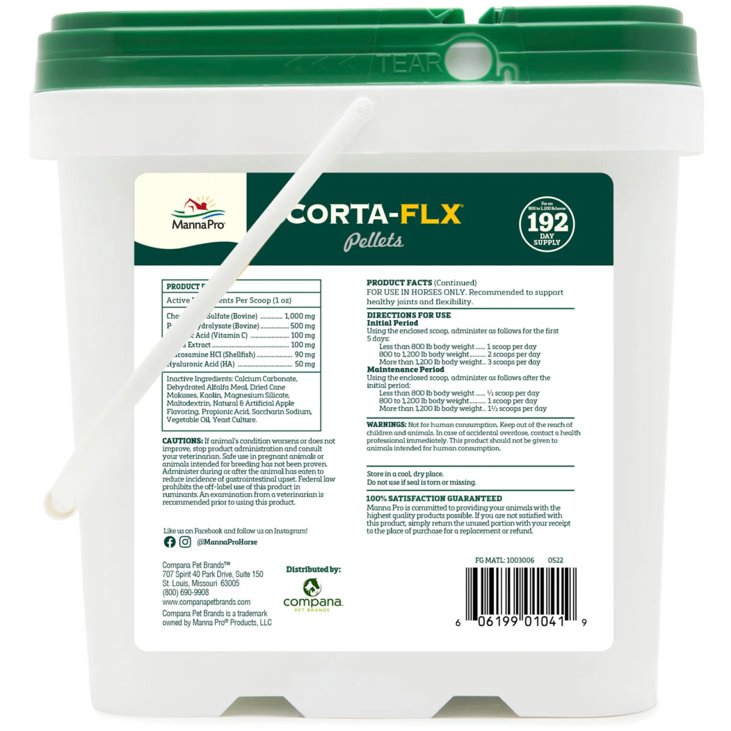 Manna Pro® Corta-Flx® Pellets, 12 Pounds