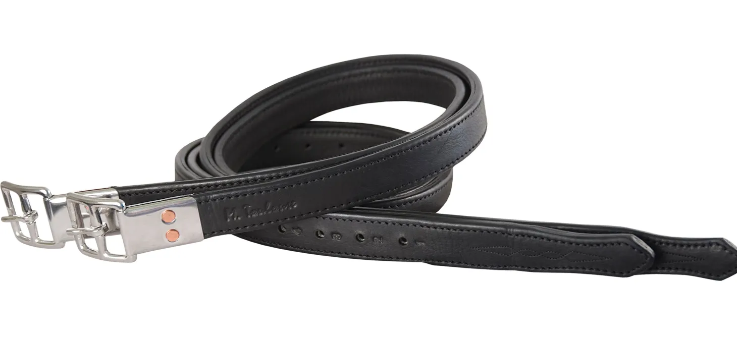 Marcel Toulouse Platinum Double Leather Stirrup Leathers