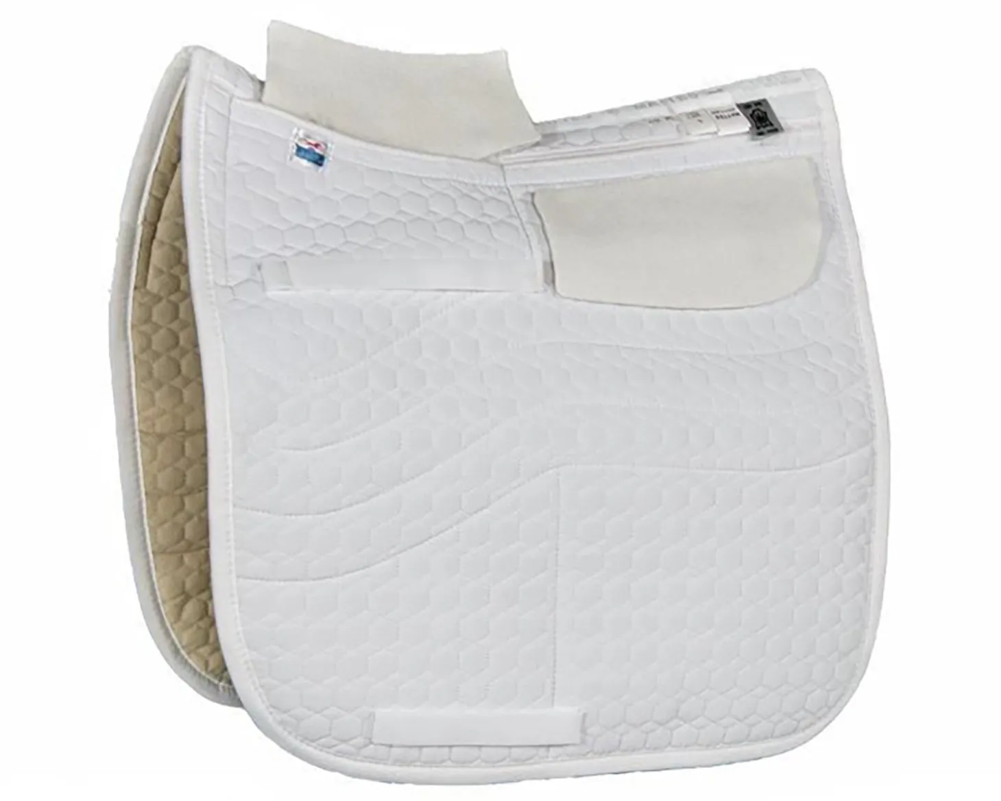 Mattes Dressage Square Quilt Only Correction Pad with Pockets for Shims