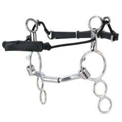 Myler® 3-Ring Combination Bit Mullen Barrel Low Port MB 36