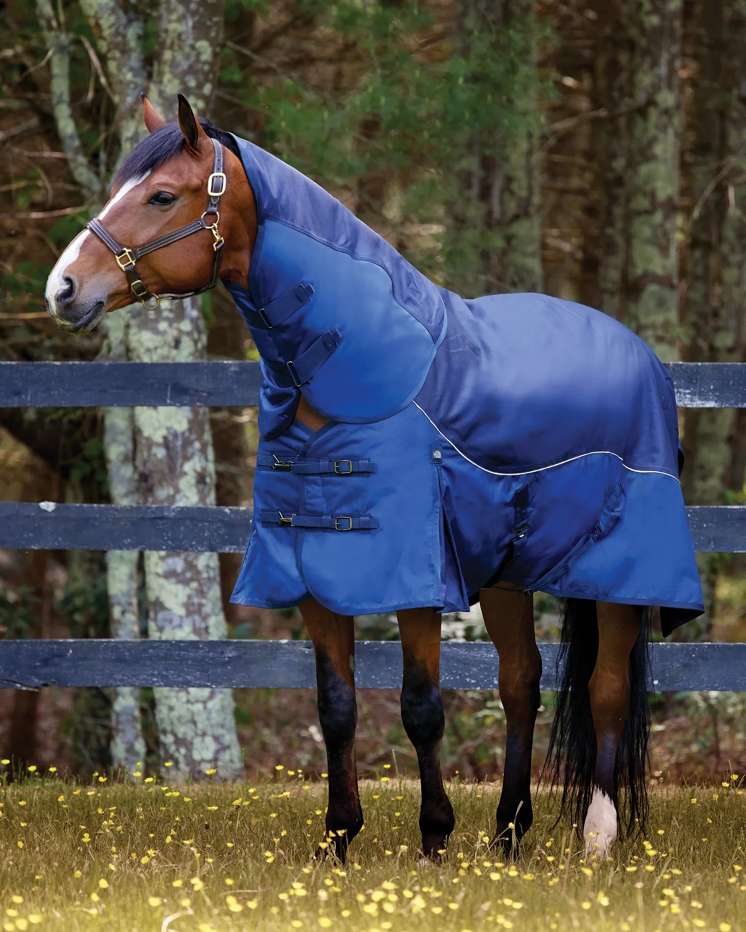 NorthWind™ Light-Weight Turnout Blanket with Detachable Neck–100 grams