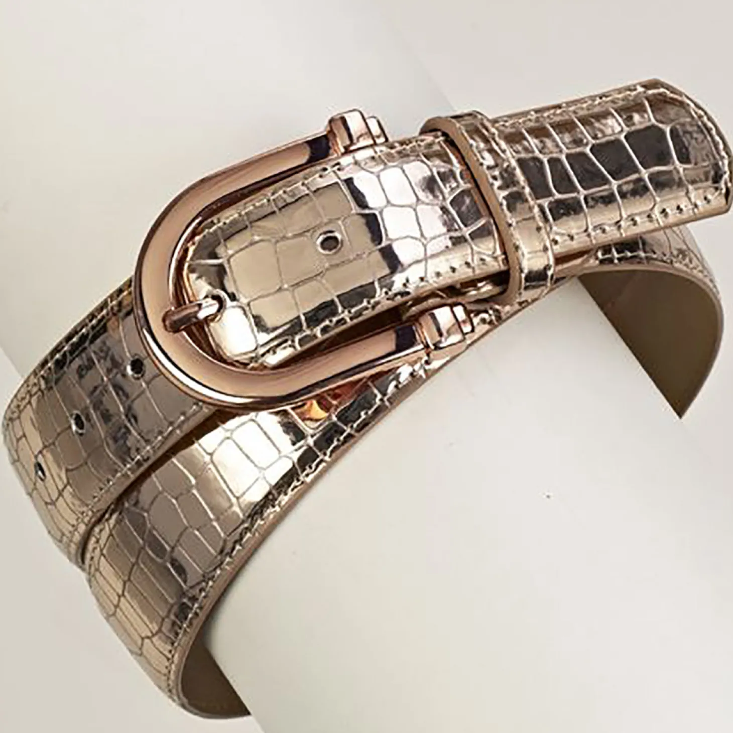 Ovation® Ladies’ Metallic Belt