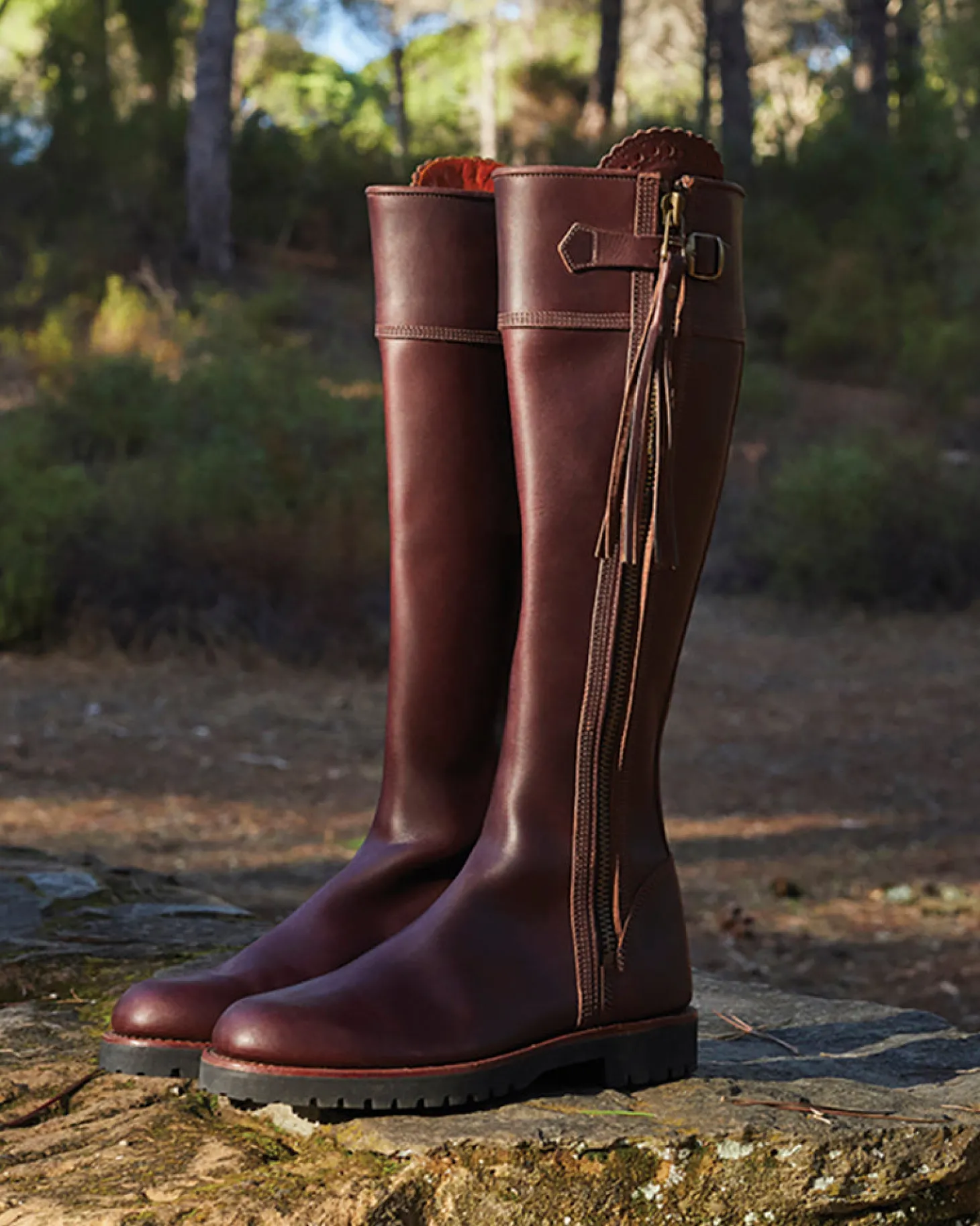 Penelope Chilvers Ladies’ Tassel Boot with Long Shaft Length
