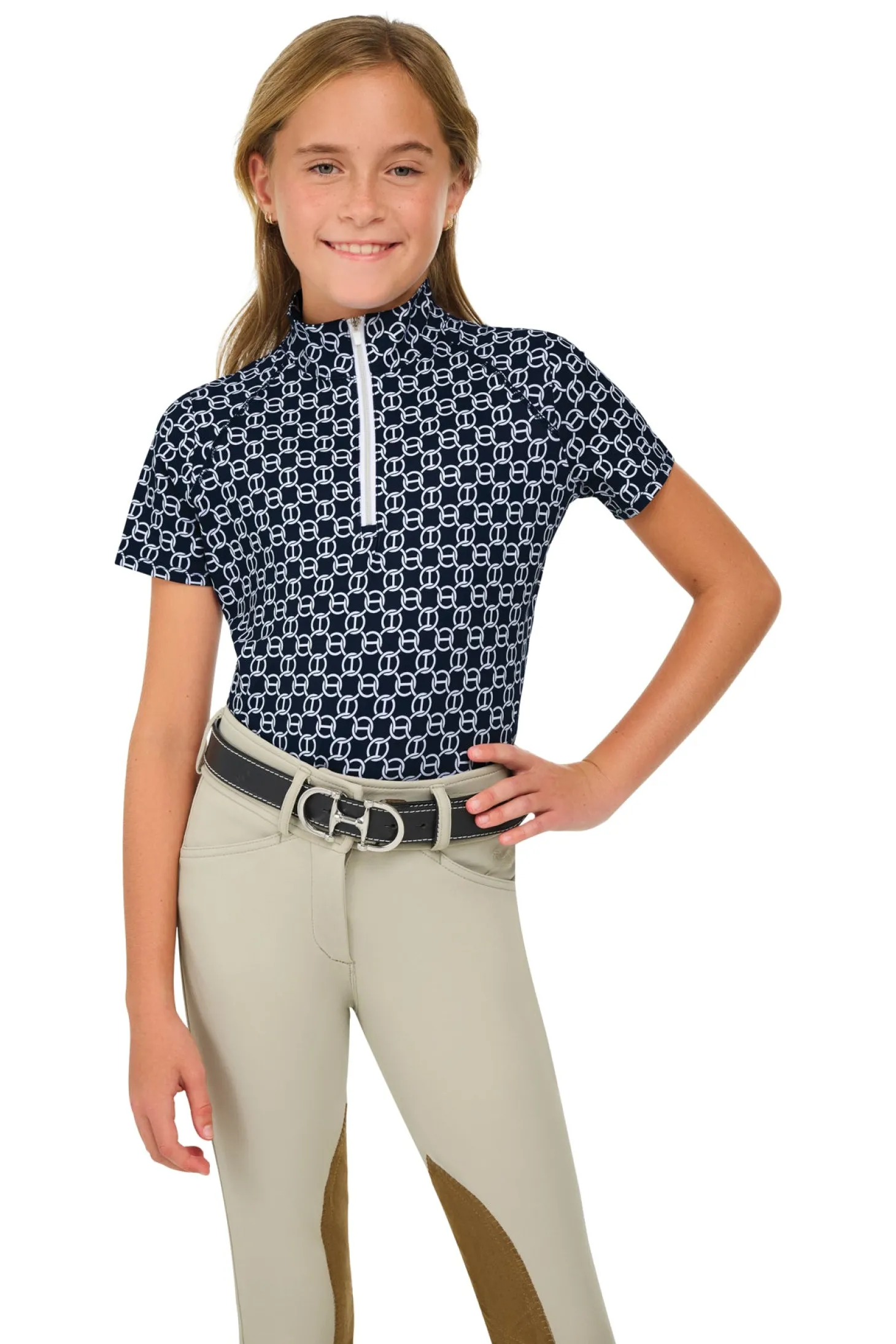 R.J. Classics Girls’ Lucy Jr. Short Sleeve Training Shirt