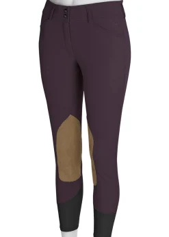 R.J. Classics Ladies’ Anna Mid-Rise Front-Zip Knee-Patch Breech