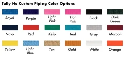 Tally Ho Optional Piping