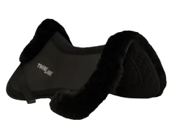 ThinLine® Trifecta Cotton Half Pad with Sheepskin Rolls