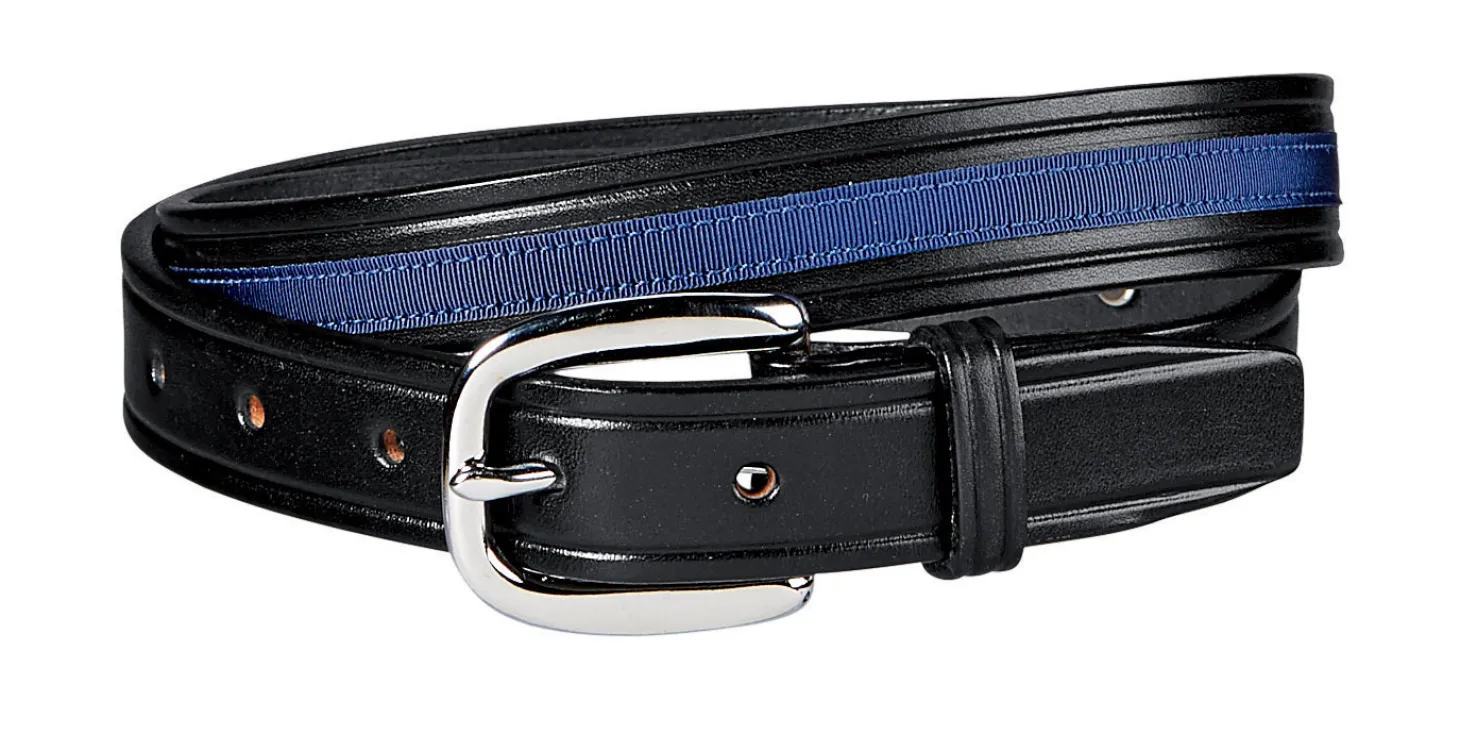 Tory Leather Ribbon & Snaffle Bits Belt