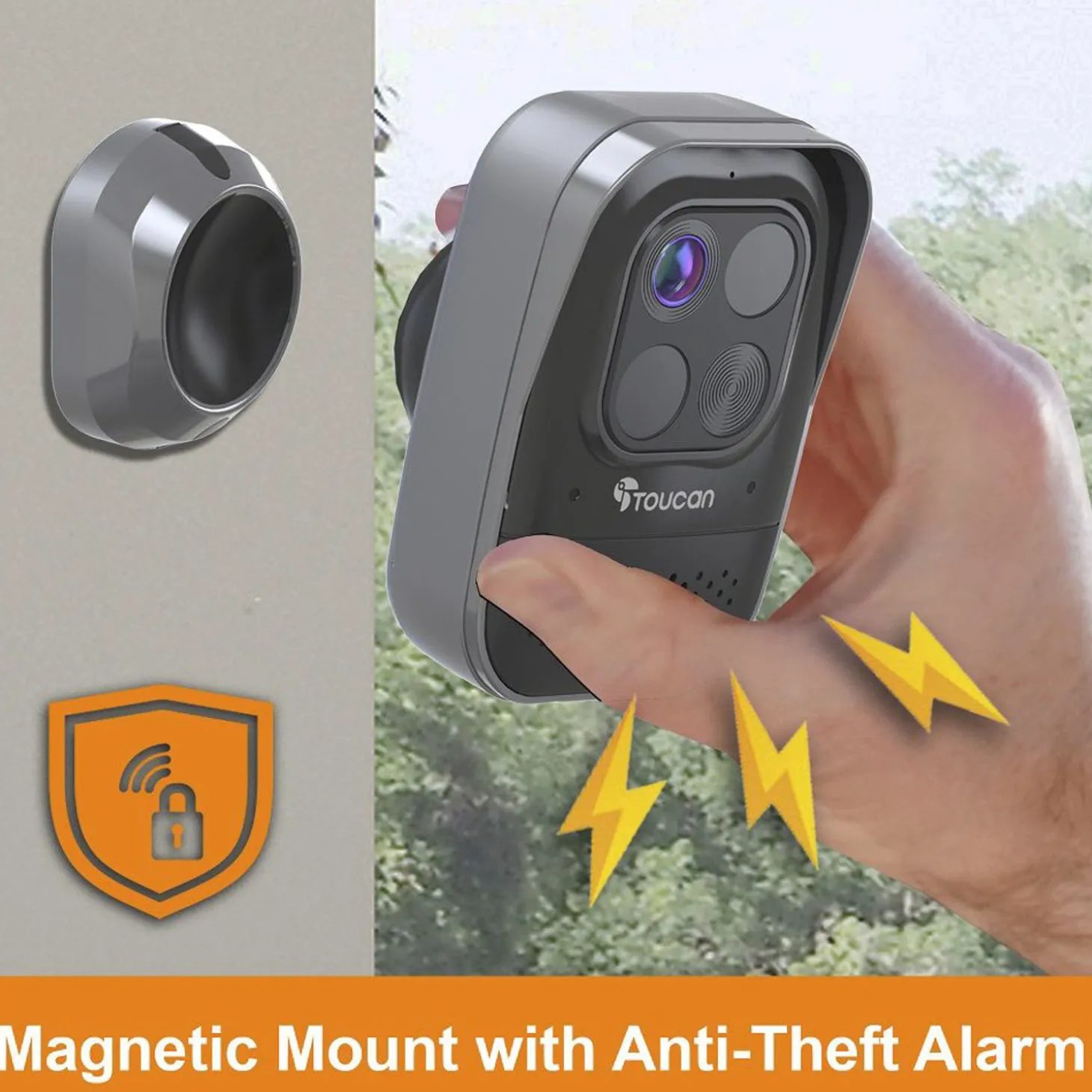 Toucan® Wireless Security Camera Pro 3-Pack