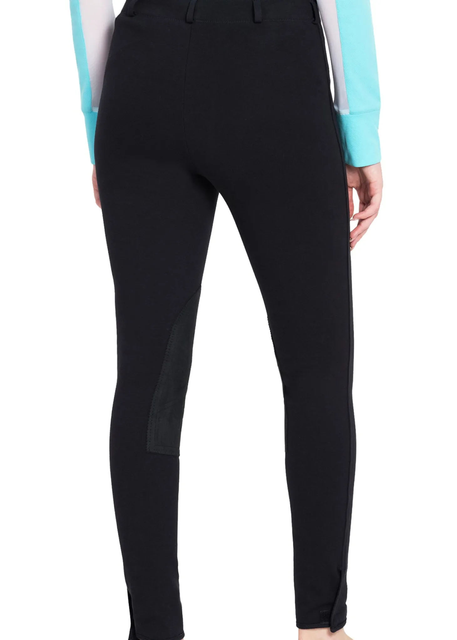 TuffRider® Ladies' Cotton Pull-On Knee-Patch Plus Breech