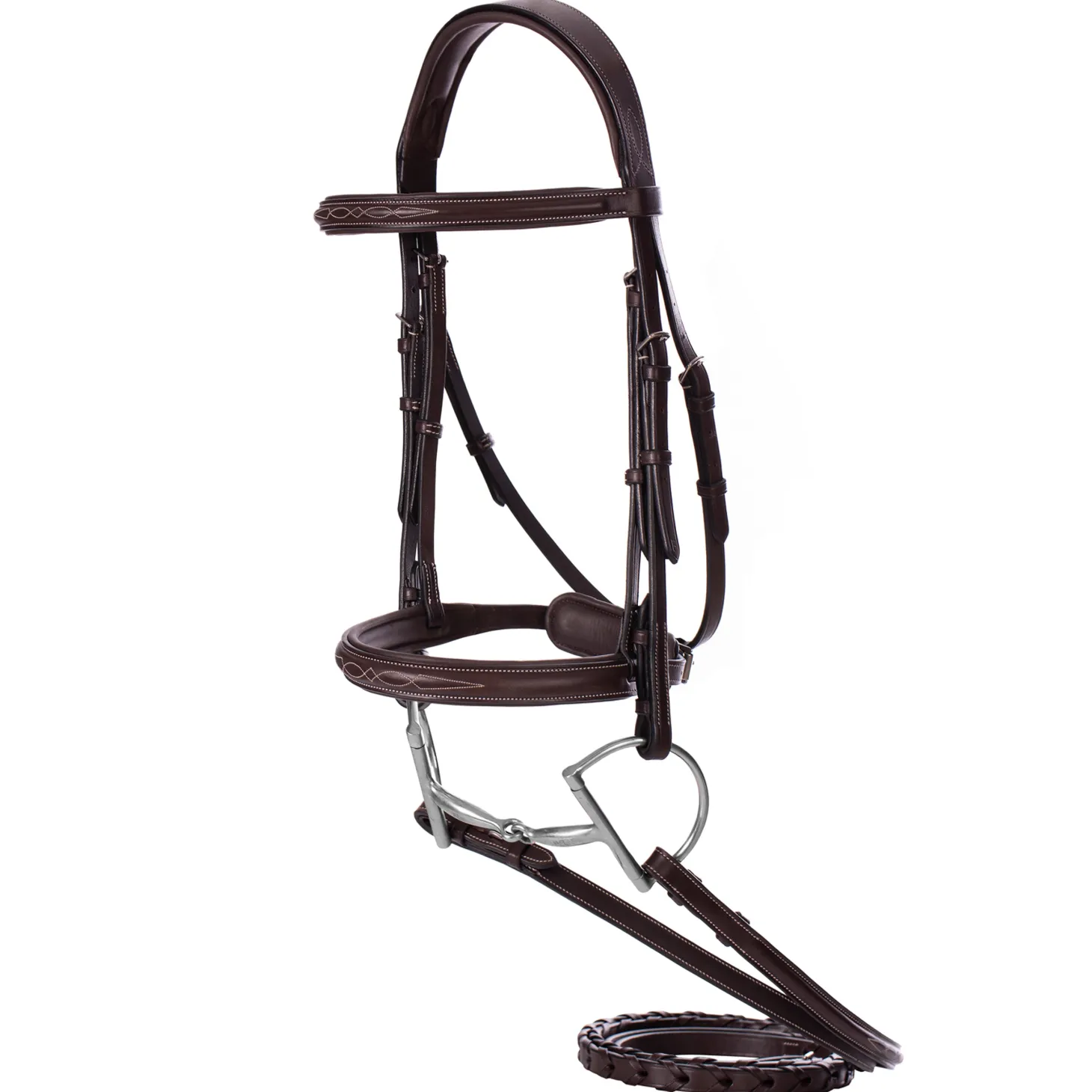 Valkyrie Pony Fancy-Stitched Hunter Bridle & Reins