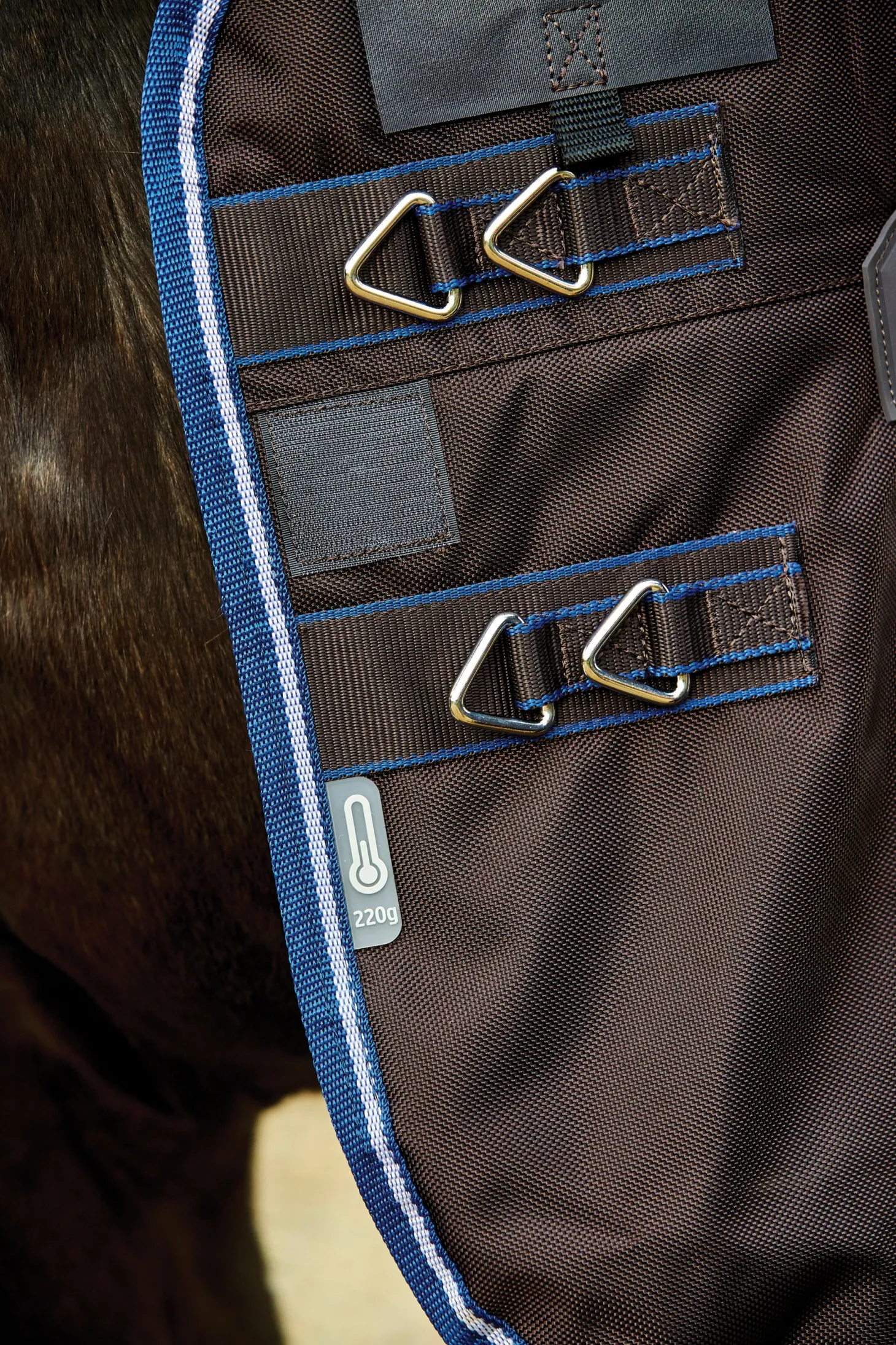 WeatherBeeta® ComFiTec™ Ultra Cozi II Detach-A-Neck Medium-Weight Turnout Blanket